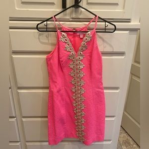 Lilly Pulitzer Pink Shift Dress Size 0
